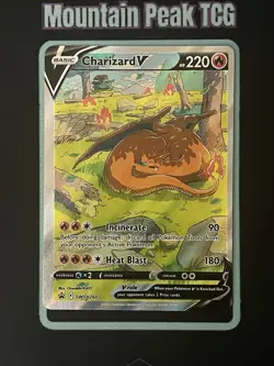 NM Charizard V SWSH260 Sword & Shield Promo - Pokemon Card - Image 1