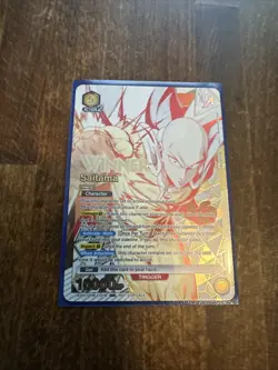 Union Arena One-Punch Man Rare Battle Saitama WINNER Card UEPR/OPM-1-018 Sealed - Image 1