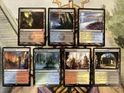 MTG Fast Lands Lot of 7 Cards Kaladesh Scars of Mirrodin Regular English - NM 🔥 - Image 1