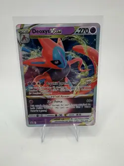 Pokemon Deoxys VSTAR SWSH268 Promo Holo Card - Image 1