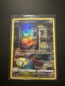 Dunsparce GG23/GG70 Full Art Crown Zenith Galarian Gallery Pokemon Card NM - Image 1