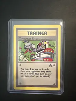 Computer Error #16 Black Star Promo Rare Vintage Pokemon Card - NM - Image 1