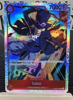 ONE PIECE Card TCG Sabo OP05-007 SR Awakening of the New Era English OP-05 - Image 1