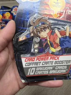 3 Bakugan Battle Brawlers Card Power Pack Spinmaster Sealed 2008 Special Crush - Image 3