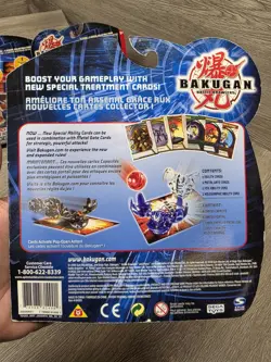 3 Bakugan Battle Brawlers Card Power Pack Spinmaster Sealed 2008 Special Crush - Image 4