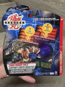 3 Bakugan Battle Brawlers Card Power Pack Spinmaster Sealed 2008 Special Crush - Image 5