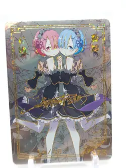 Goddess Story - Anime Waifu Trading Card - Rem & Ram - Image 1