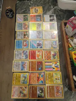 Mixed 25 Lot Of Reverse Holographic Pokemon Cards - Image 1