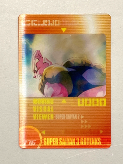 Gotenks - 176 - Dragon Ball Morinaga 3D Card Japanese - Image 1