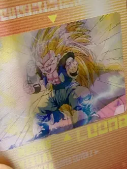 Gotenks - 176 - Dragon Ball Morinaga 3D Card Japanese - Image 5
