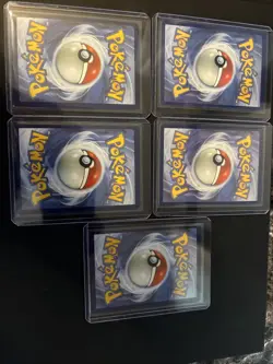 Pokemon Trading Card Game Assorted Cards Set of 5 - Image 1