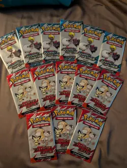 Pokemon Fun Pack (3 Cards)- Destined Rivals & Journey Together 14 Packs - Image 1