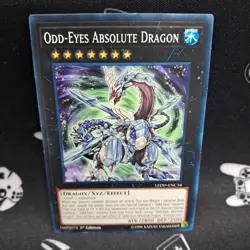 Odd-Eyes Absolute Dragon LEDD-ENC34 Common 1st Edition LP Yu-Gi-Oh! Card - Image 1