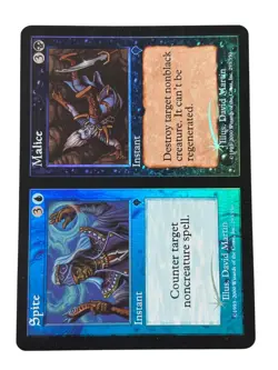 Spite Malice Invasion FOIL MAGIC the Gathering MTG CARD Vintage - Image 1