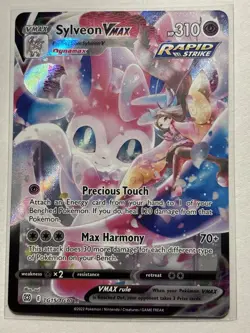 Sylveon VMAX TG15/TG30 - Brilliant Stars Trainer Gallery Holo Pokemon Card NM - Image 1