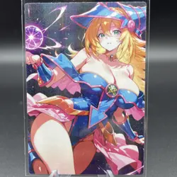 Dark Magician Girl Anime Waifu Card Doujin ACG Goddess Holo - Image 1