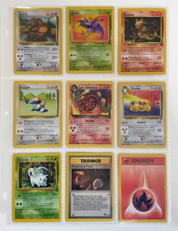 Pokemon Card Binder Collection - Vintage Card Lot | 1999-2000 WOTC Rare/Uncommon - Image 1
