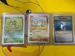 Legendary Collection Reverse Holo Lot - 3 Pokemon Cards! Onix, Carterpie, Potion - Image 1
