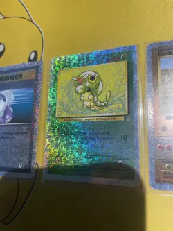 Legendary Collection Reverse Holo Lot - 3 Pokemon Cards! Onix, Carterpie, Potion - Image 3