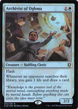 Archivist of Oghma Commander Legends: Battle for Baldur's Gate Foil - Image 1
