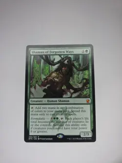 Shaman of Forgotten Ways - Dragons of Tarkir - #204 - Light Play - MTG Magic - Image 1