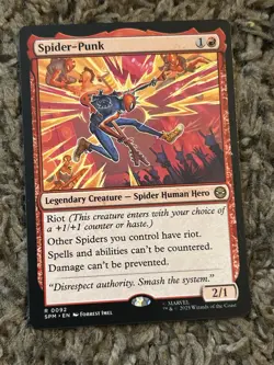 Spider-Punk - 0092 - Marvel's Spider-Man MTG - NM/M - Image 1