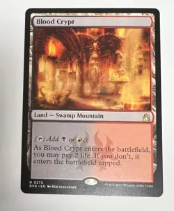 MTG - Blood Crypt - RVR Ravnica Remastered 0273 Rare Base - Image 1