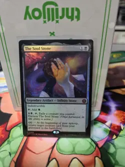 MTG: The Soul Stone Marvel's Spider-Man FOIL NM Magic The Gathering - Image 1
