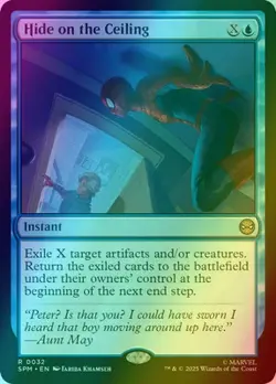 MTG - Hide on the Ceiling - SPM 32 - FOIL - NM - Image 1