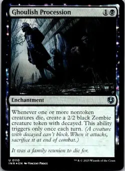 Ghoulish Procession FOIL Innistrad Remastered MTG NM - Image 1