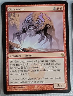 MTG Galvanoth Mirrodin Besieged 62/155 Regular Rare - Image 1