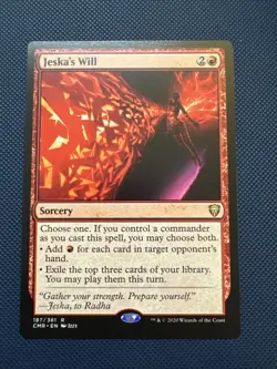 MTG Jeska's Will - Commander Legends (CMR) NM - Image 1