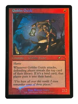 Goblin Guide (Retro Frame) #4 (Foil) (NM) WPN & Gateway Promos WPN Magic MTG - Image 1