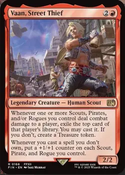 Vaan, Street Thief Final Fantasy Foil - Image 1