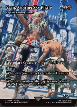 Vaan, Aspiring Sky Pirate - Captain Lannery Storm (Showcase) FF Regular - Image 1