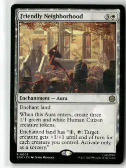 Friendly Neighborhood 08 NM MTG Marvel's Spider-Man Magic - Image 1