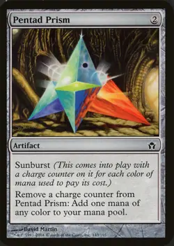 Pentad Prism Fifth Dawn Magic The Gathering #143 Common MP - Image 1