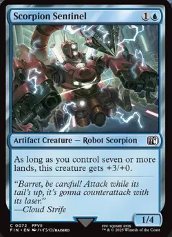 Scorpion Sentinel Final Fantasy Foil - Image 1