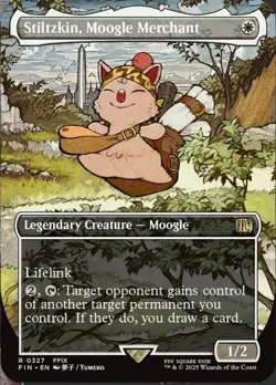 Stiltzkin, Moogle Merchant (Borderless) Final Fantasy Regular - Image 1