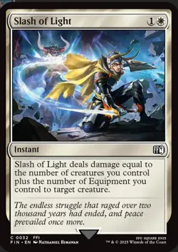 Slash of Light Final Fantasy Foil - Image 1