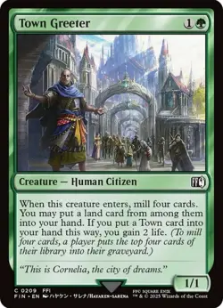 Town Greeter Final Fantasy Foil - Image 1