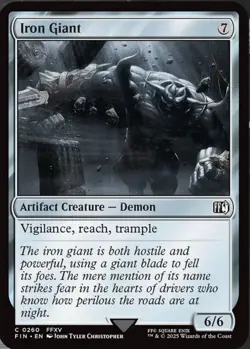 Iron Giant Final Fantasy Foil - Image 1