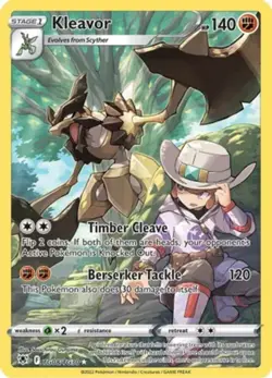 1x Moderately Played Kleavor - TG08/TG30 - Trainer Gallery Rare Pokemon Astral R - Image 1