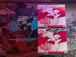 Pokemon Black Bolt and White Flare Elite Trainer Box ETB LOT OF 3 - Image 1