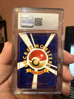 1998 Pokemon Japanese Gym Leaders Stadium Rocket’s Scyther No. 123 SWIRL CGC 10! - Image 2