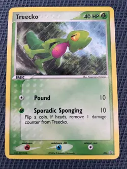 Pokemon Treecko - 016 - Holo Promo Pokemon NM - Image 1