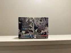 Pokemon TCG Black Bolt & White Flare Booster Bundle Pair - New Factory Sealed ✅ - Image 1