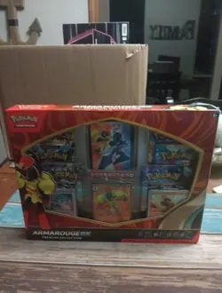 Pokemon TCG Armarouge ex Premium Collection Box Sealed New - Image 3