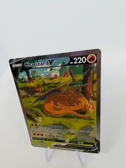 Charizard V - SWSH260 UPC Black Star Promo Alternate Art Pokemon - NM - Image 2