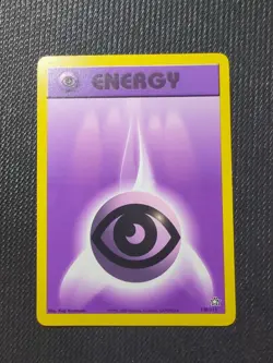 Pokemon TCG 2000 Neo Genesis Psychic Energy 110/111 - Image 1